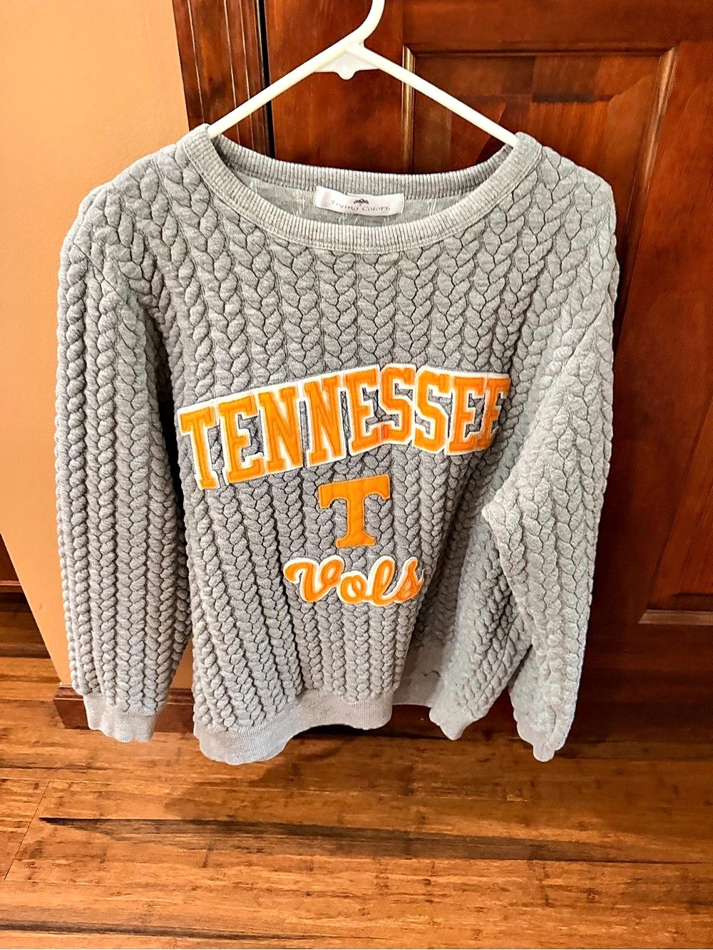 Flying Colors Tennessee Vols Gray Crewneck Sweater